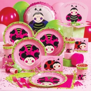  Birthday Party Ideas  Girls on Ladybug Birthday Party Theme   Themeaparty