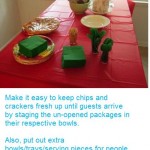 Party Staging 101: Easy Refills within Reach