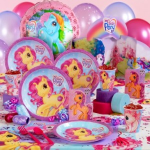 Girls Birthday Party Supplies on My Little Pony Party Ideas   Themeaparty