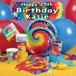 Tie Dye Birthday Party