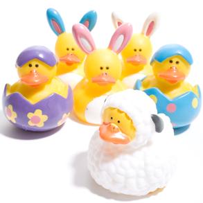 Easter Rubber Duck decorations