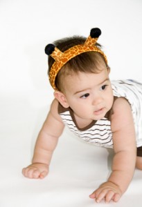 baby in an animal costume
