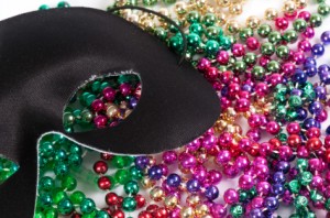 Mardi Gras beads