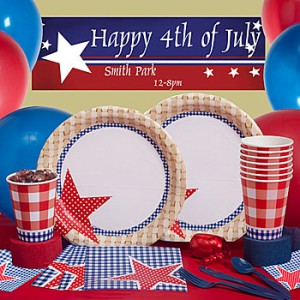 4th of july picnic party pack