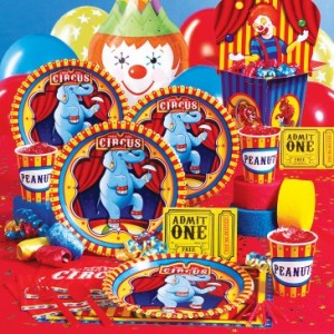 Circus party theme supplies