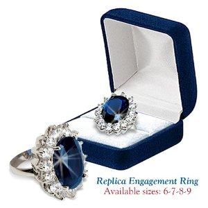 Kate Middleton engagement ring replica