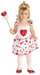 Valentine's Day kids costume dress