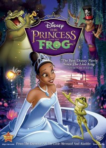 The Princess and the Frog DVD