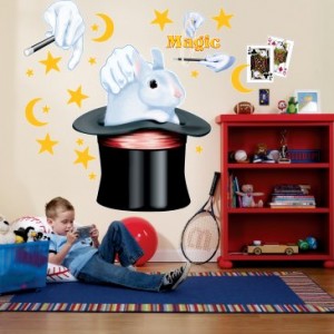 magic themed wall decals