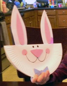 Easter bunny craft