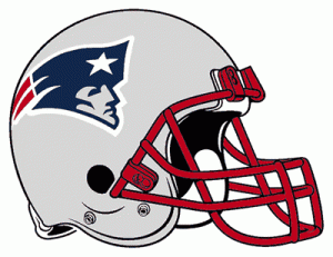 New England Patriots helmet