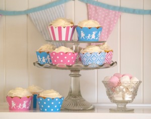 Cupcake tea party