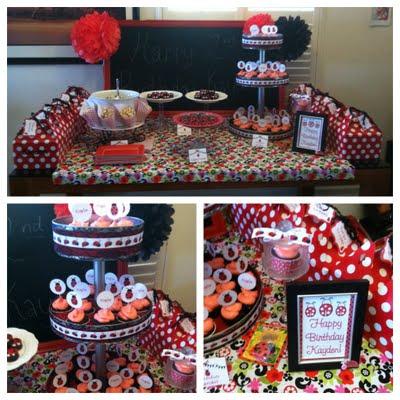 ladybug party treats