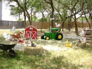 barnyard backyard party