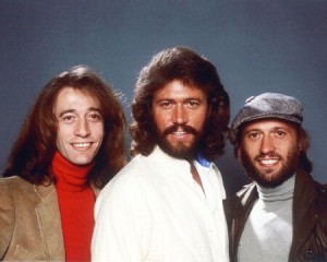 bee gees 70's disco party theme