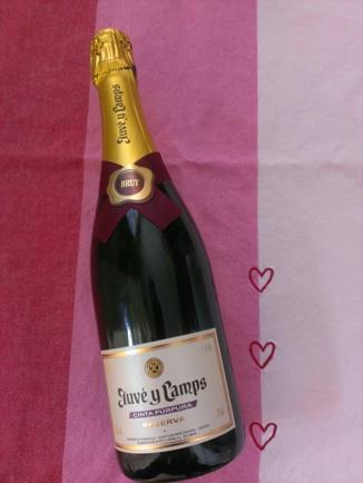 champagne valentine's day
