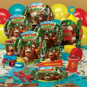 donkey kong party supplies