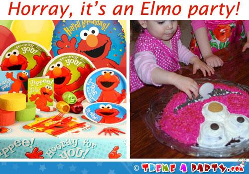 elmo theme party