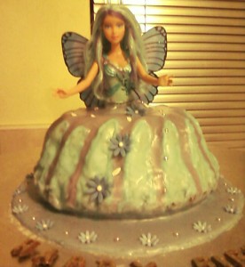 fairytale doll cake