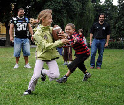 family touch football