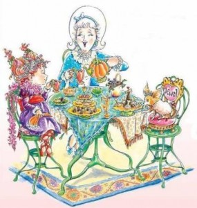 fancy nancy tea party