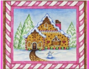 gingerbread house invite