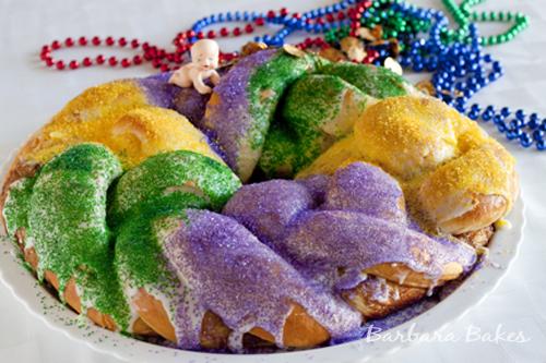 mardi gras king cake