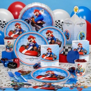 mario kart birthday party supplies