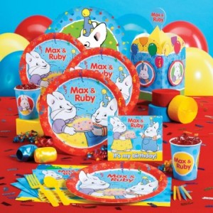 max and ruby party supplies
