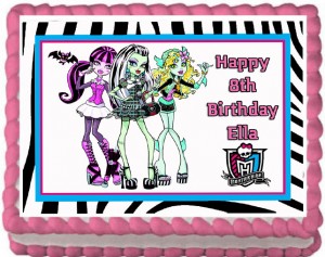 monster high cake topper