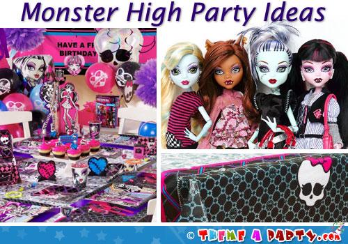 monster high party hair