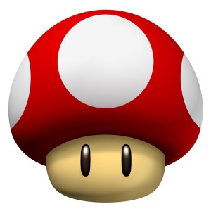 Mushroom Super Mario graphic