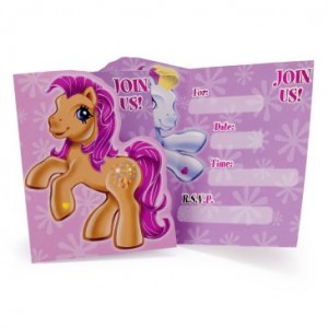 My Little Pony Invitation