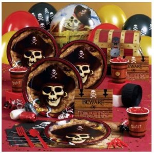 Skull and Crossbones pirate party