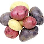 Red White and Blue Potatoes