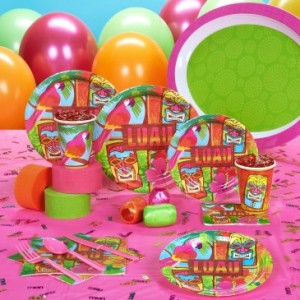 tiki party supplies