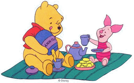 winnie the pooh tea party